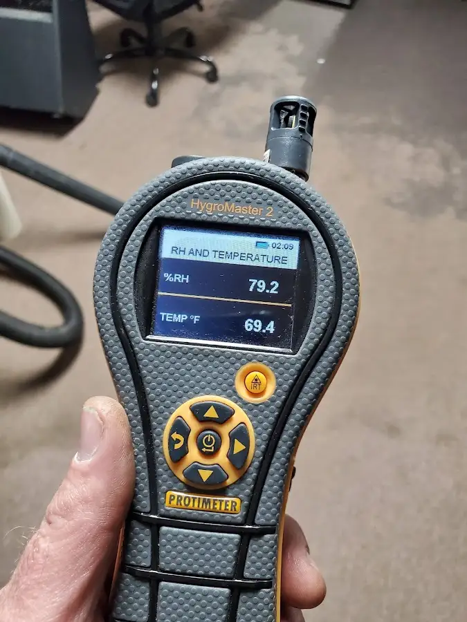 Moisture meter humidity assessment for Mold Remediation & Removal in Midland